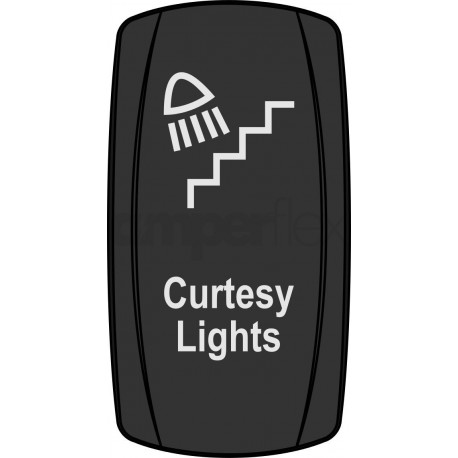 Przycisk "Curtesy Lights"