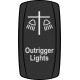 Przycisk "Outrigger Lights"